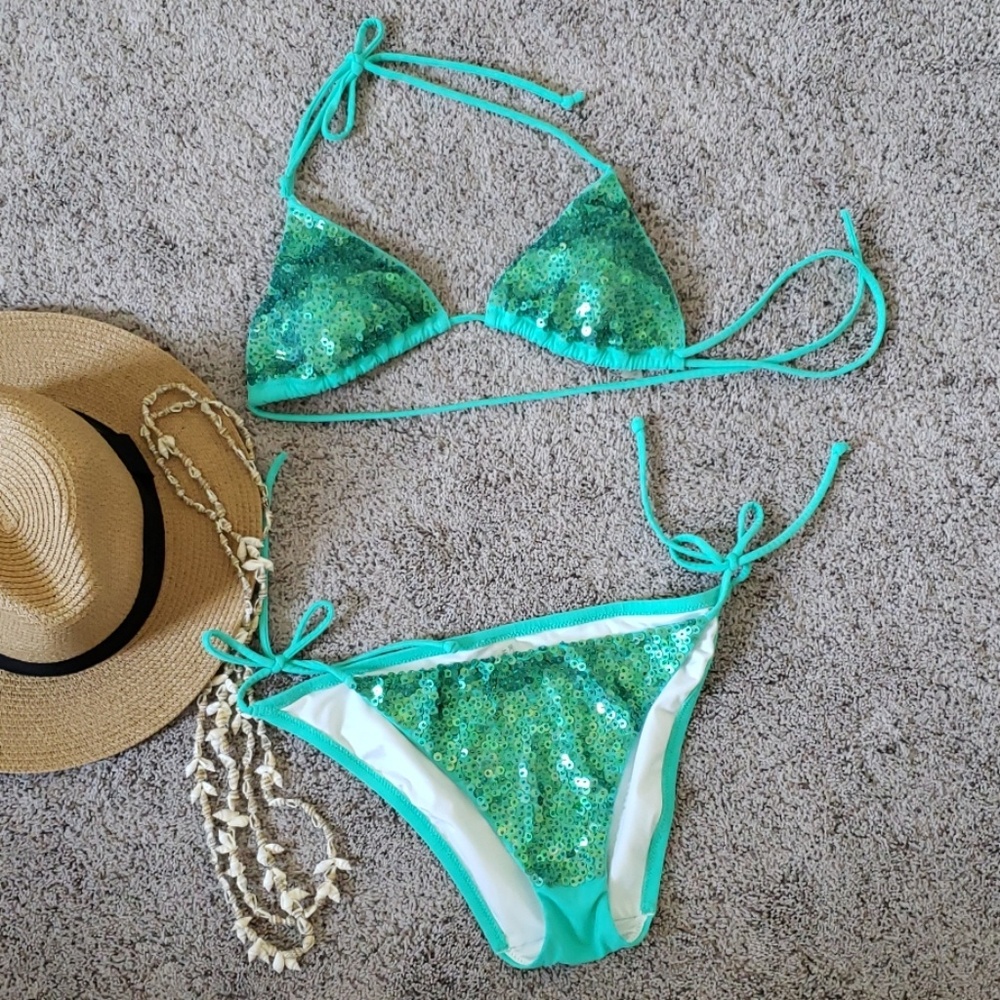 Victoria's Secret sequin bikini